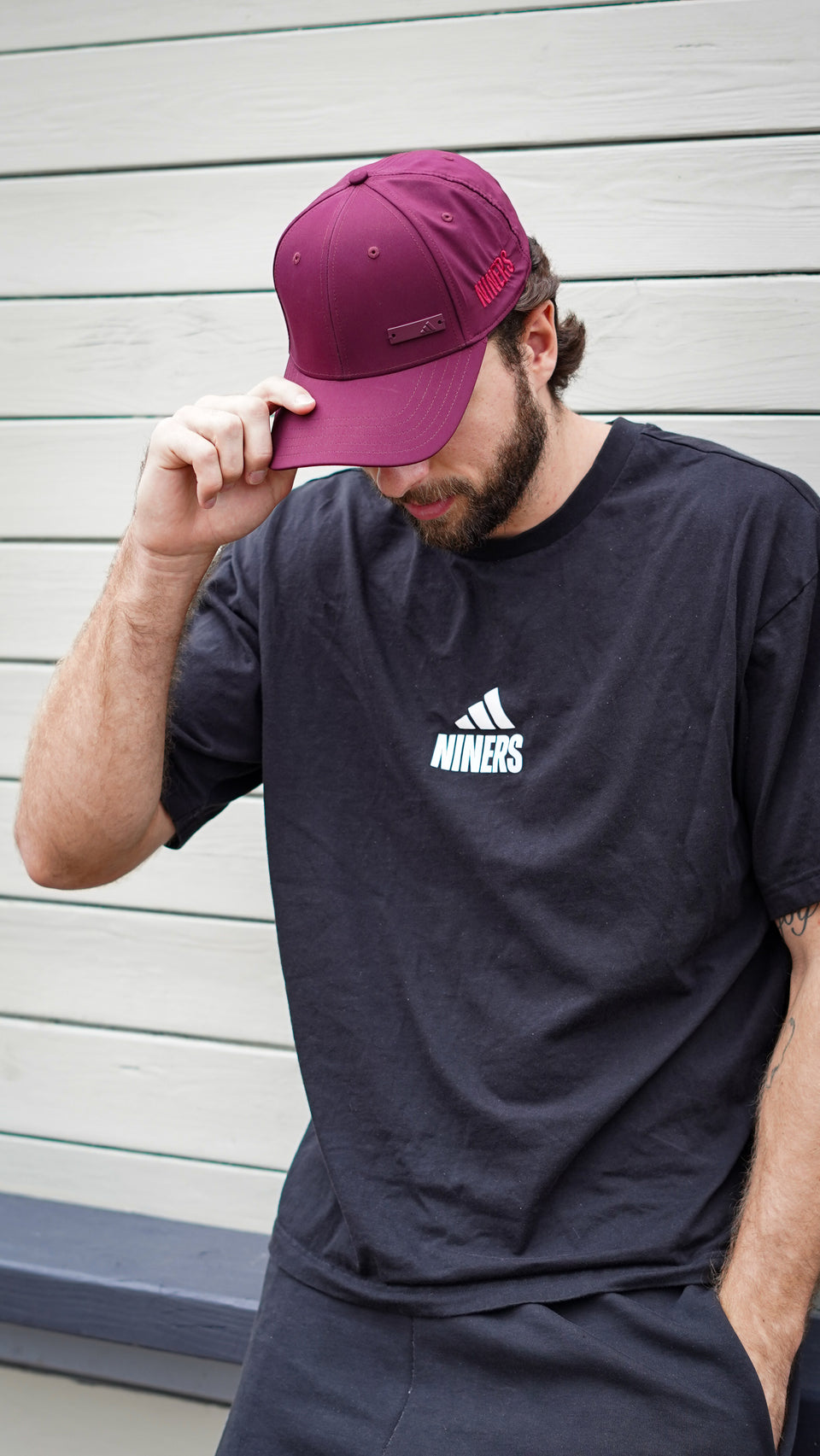 NINERS Cap red