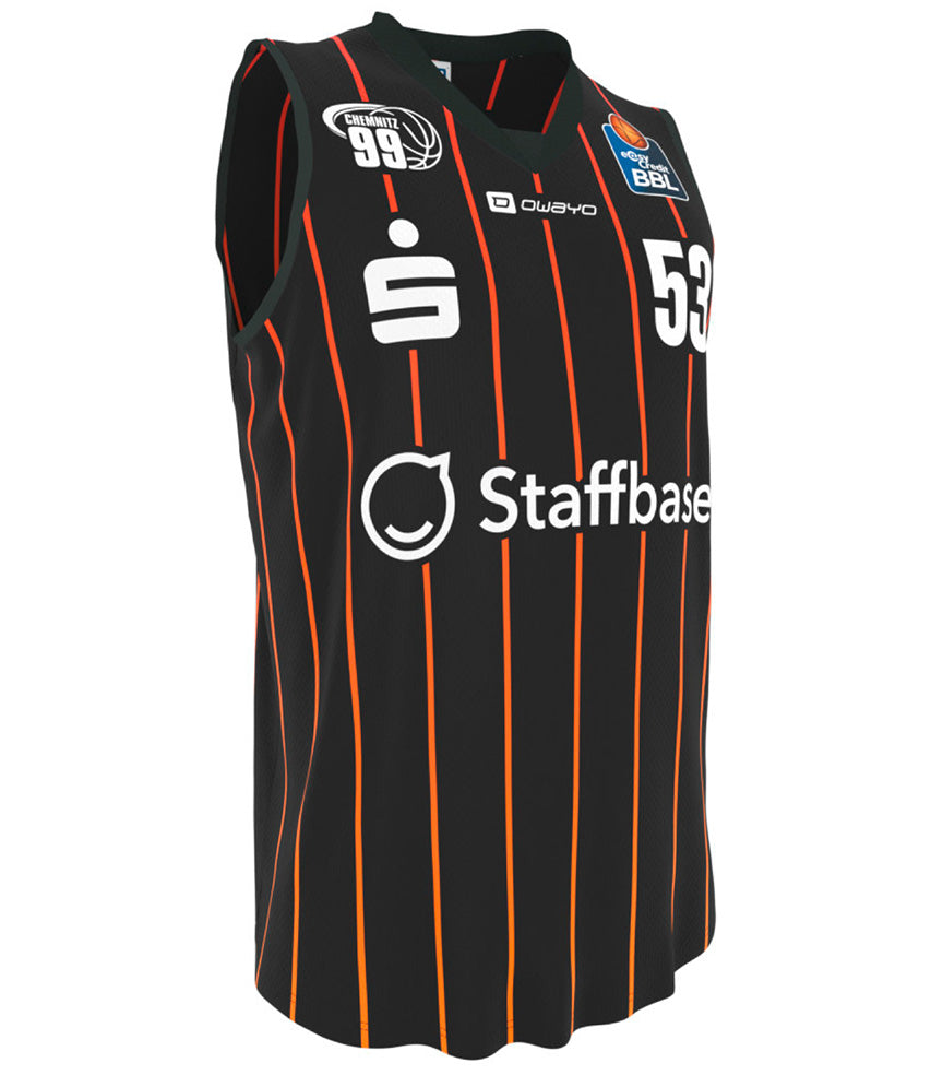 NINERS Chemnitz Trikot - BBL Away Black