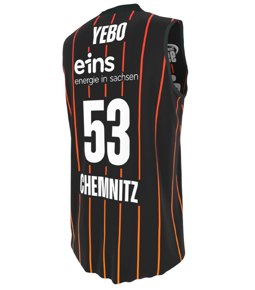 NINERS Chemnitz Trikot - BBL Away Black