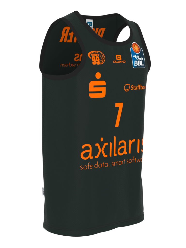 NINERS Chemnitz Trikot - BBL Away dark