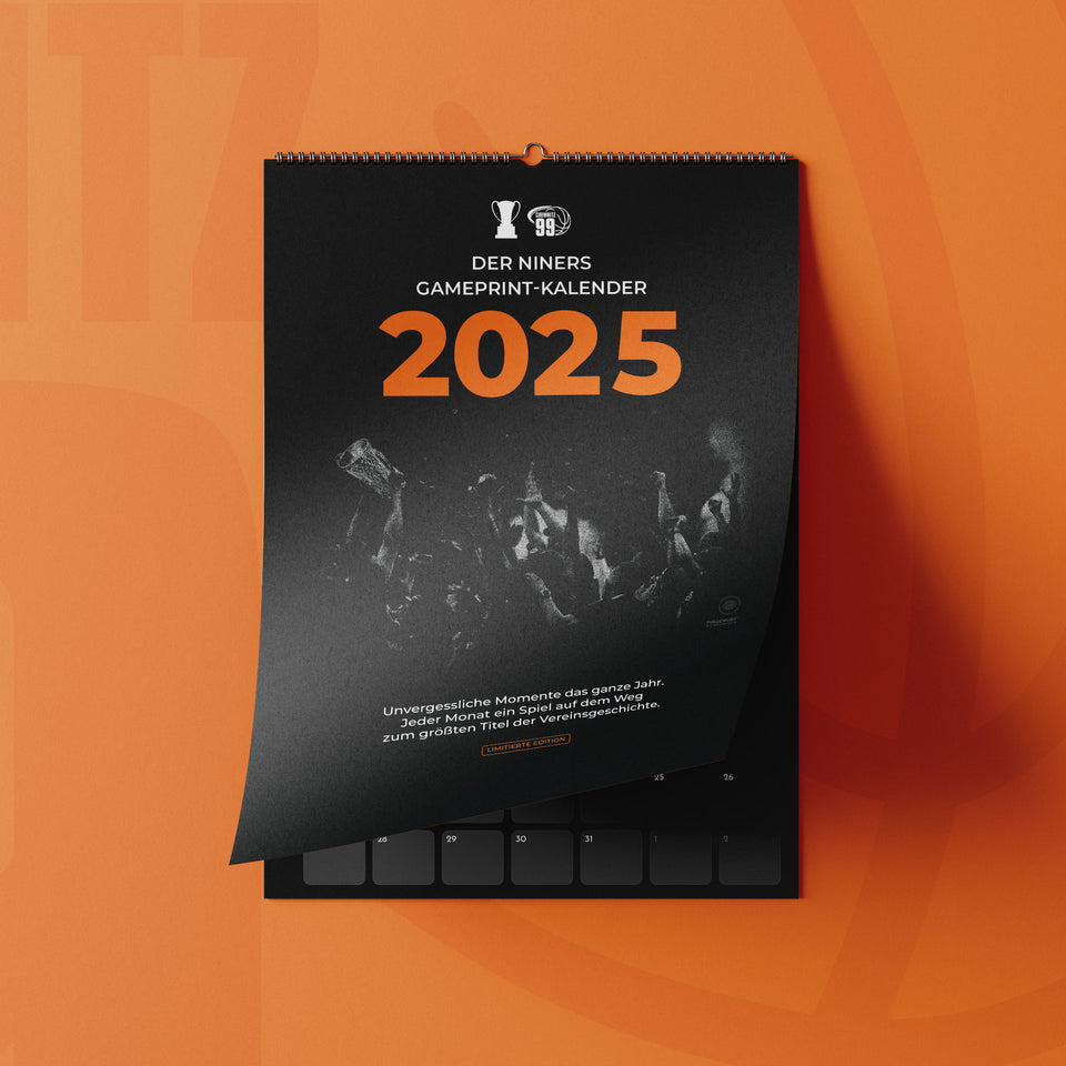 NINERS Gameprint-Kalender 2025