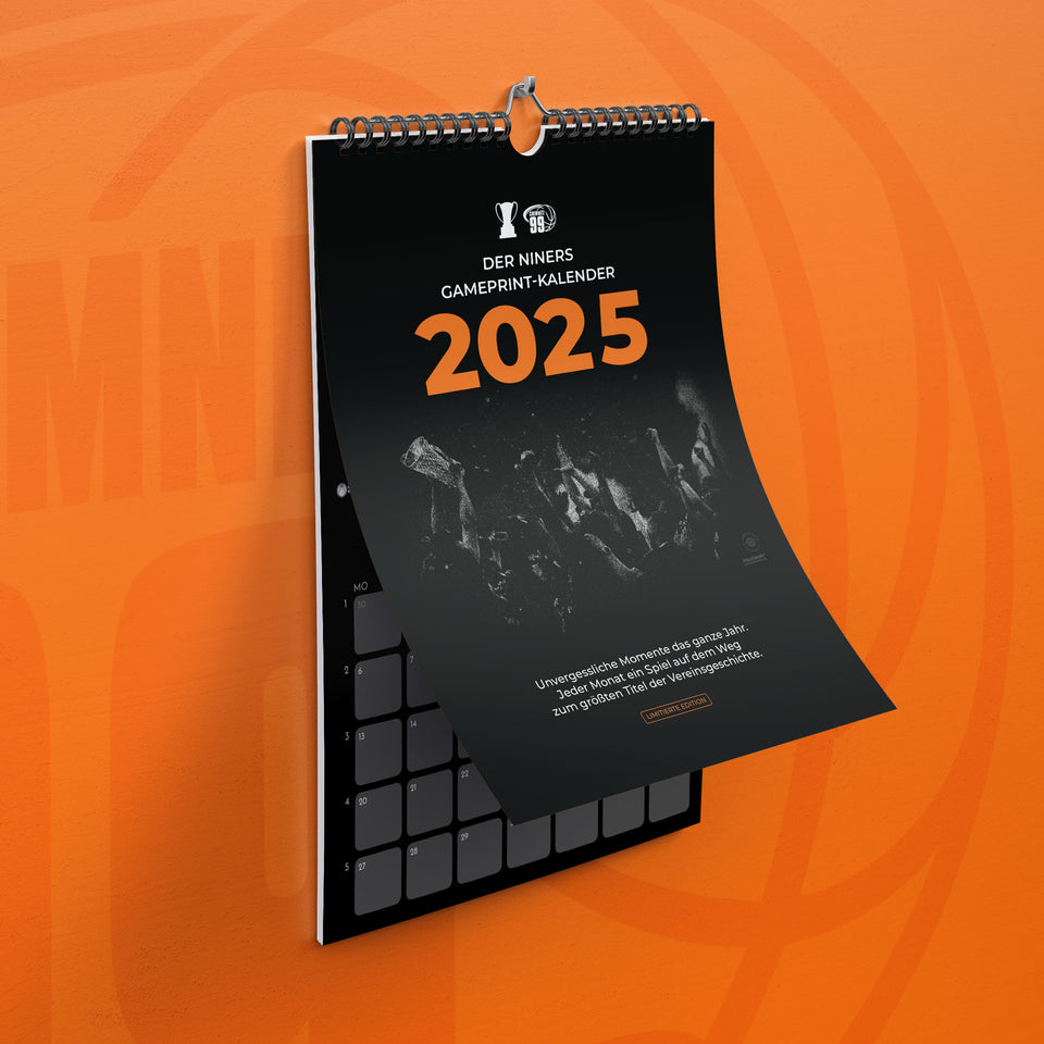 NINERS Gameprint-Kalender 2025