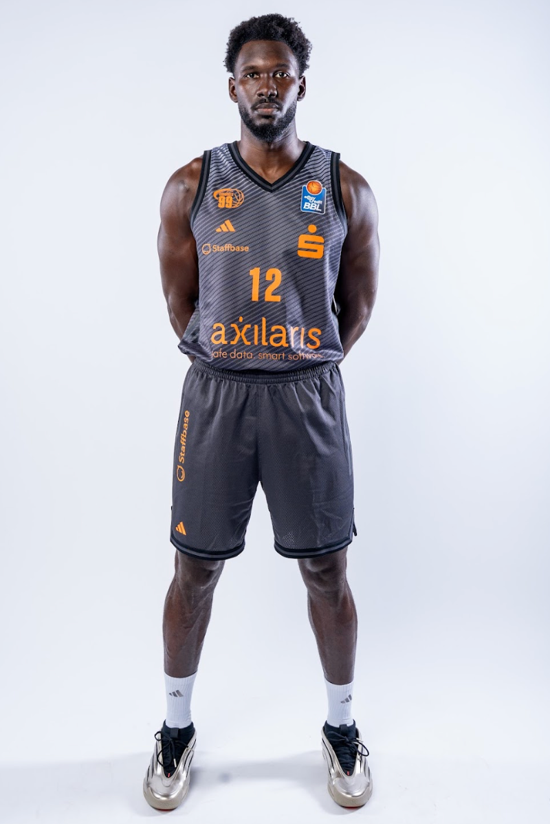 AUKTION: BBL Away Jersey - #12 Amadou Sow