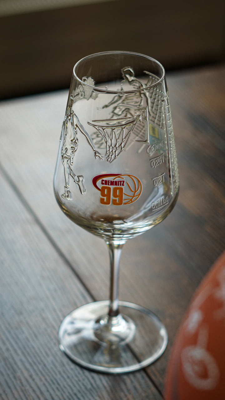Weinglas Weinfest Chemnitz