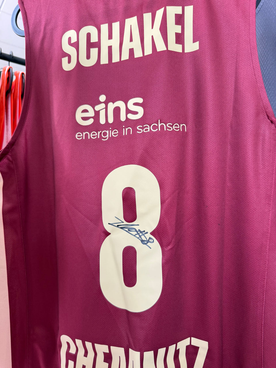AUKTION: XMas Jersey - #8 Jordan Schakel