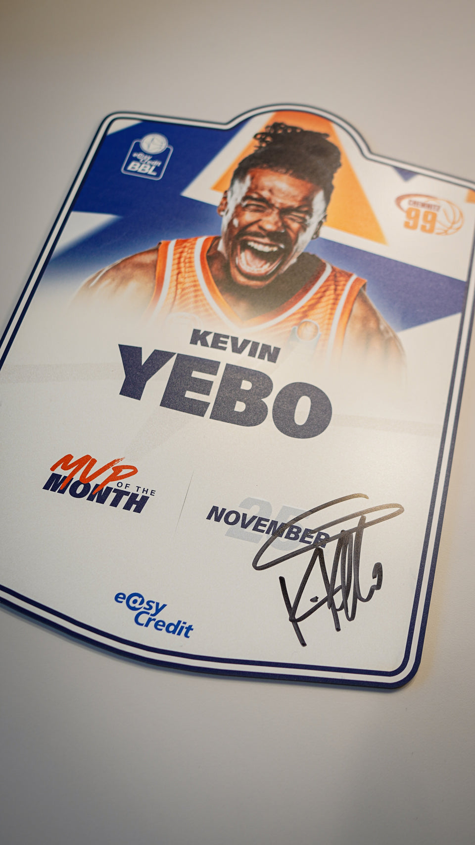 MVP of the Month - Kevin Yebo