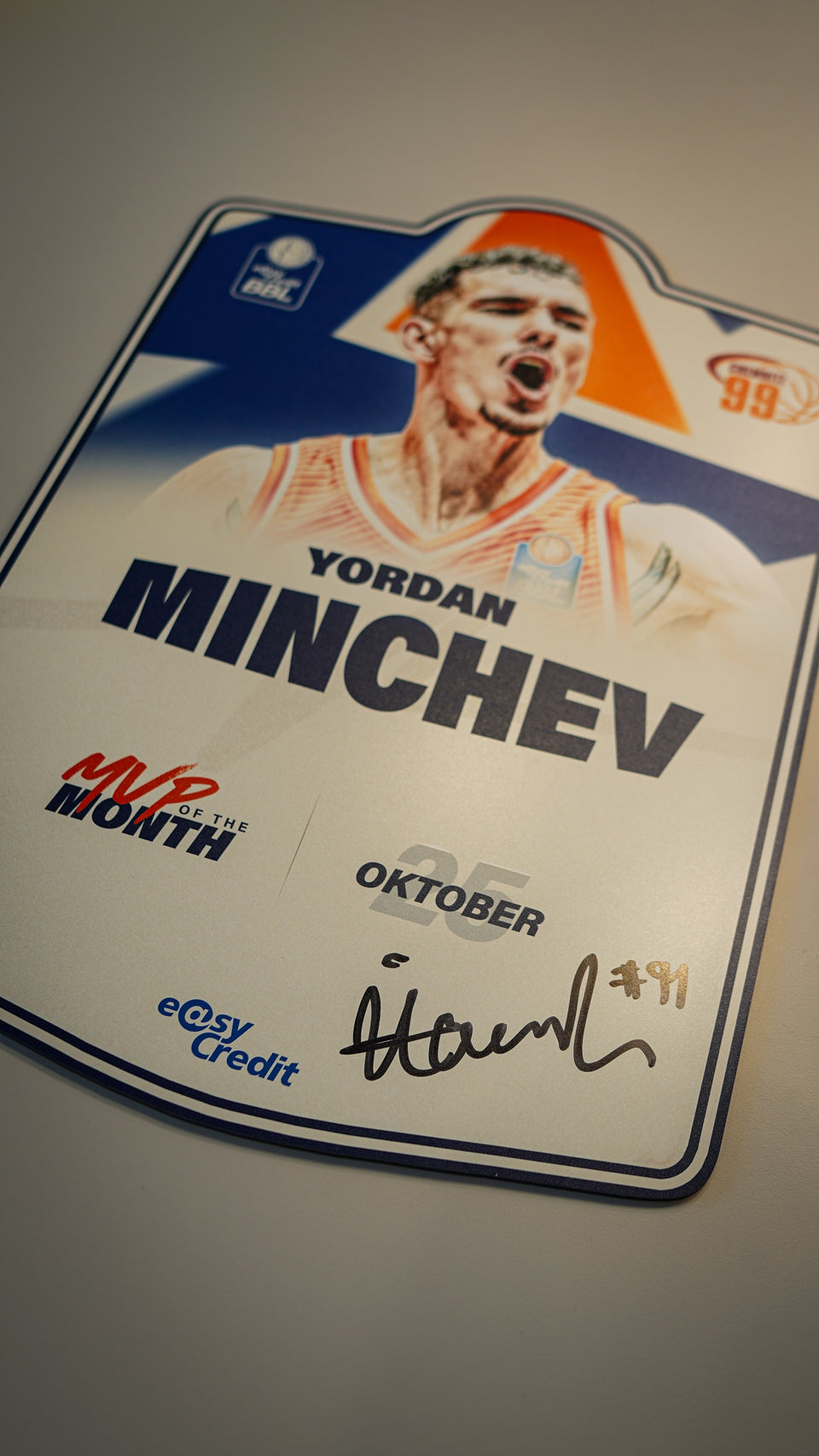 MVP of the Month - Yordan Minchev